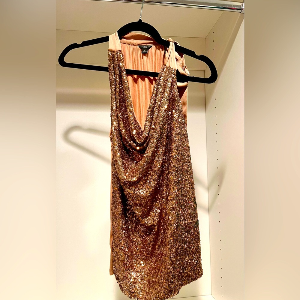 Ann Taylor sequin top